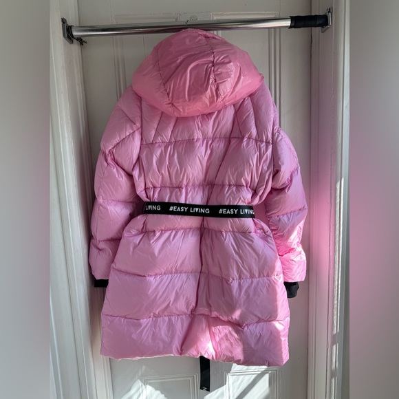 Montereggi Women's Down Jacket Pink Size 46It - Picture 2 of 13